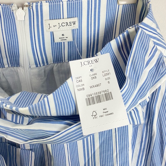 J. CREW Tie-Waist Midi Skirt Size 6 - Picture 6 of 7